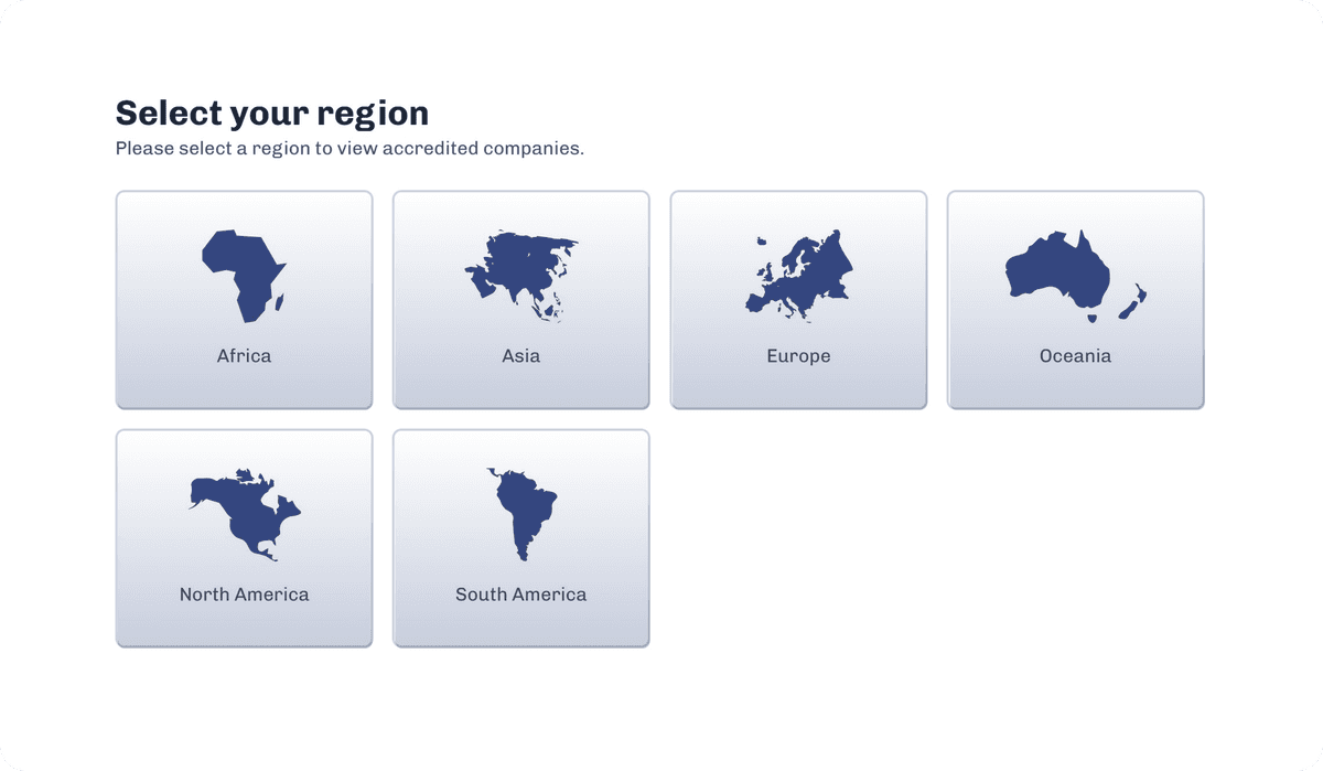 Select an Official Test Partner